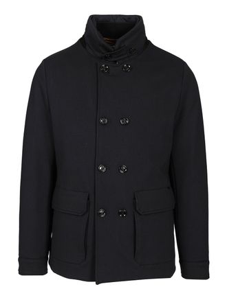 Moorer Bas-Tz Jacket Coats Blu-Uomo