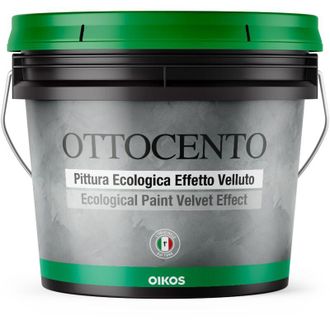 Oikos Pittura decorativa Oikos Ottocento bianco lt. 4