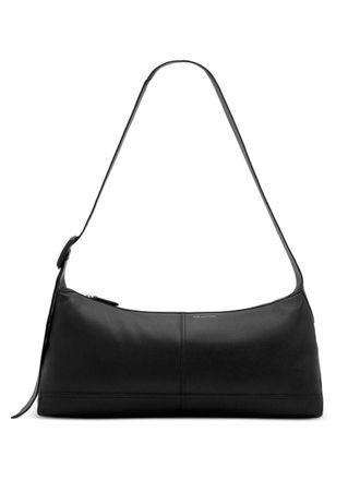 Ami Rectangular Silk-Nylon Shoulder Bag