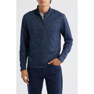 Robert Barakett Nash Quarter Zip Pullover in Navy at Nordstrom Rack, Size Xx-Large