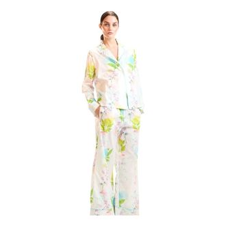 Cynthia Rowley Jardin PJ Top - - Nightwear & Lounge - Donna - Multicolore - S