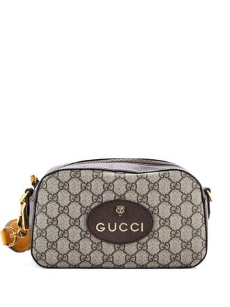 Gucci Neo Vintage Camera Messenger Bag GG Coated Canvas crossbody bag - women - Fabric - One Size - Brown