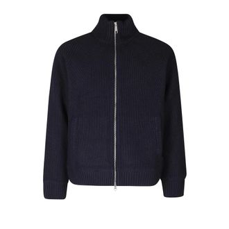 Carhartt Work in Progress Banley Sweater Jacket - Heren - Truien - Blauw - Maat: M Zijde