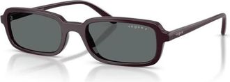 Vogue Eyewear Vo 5666S Zonnebril - Dames - Zonnebrillen - Rood - 53 MM - Nylon - Accessoires