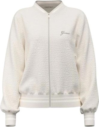 Guess Bomberjack - Dames - Bomber jackets - Wit - L - Jassen