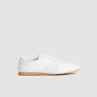 Sandro Leather running trainers