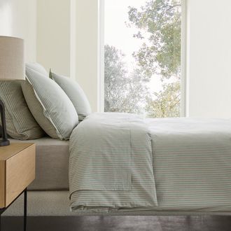 AM.PM Dekbedovertrek in gewassen perkal, VALLI