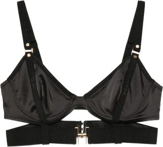 Elisabetta Franchi Harness Strap Sleeveless Top - Dames - Tops zonder mouwen - Zwart - XL - Tops