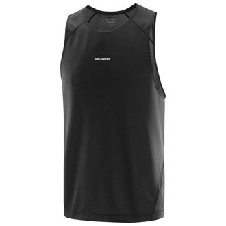 Salomon SHKout Core Tank Tank Top f&uuml;r Herren | schwarz