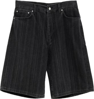 Carhartt Work in Progress Shorts denim gessati - Nero