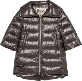 Herno Grey Quilted Jacket