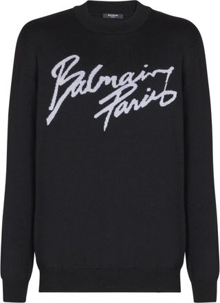 Balmain Hombre, Jerseys, Negro, Talla: XS