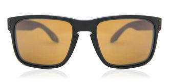 Oakley OO9102 HOLBROOK Polarized 9102D7 Mens Sunglasses Black Size 57