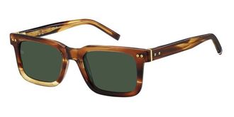 Tommy Hilfiger TH 85/S EX4/QT Mens Sunglasses Brown Size 52