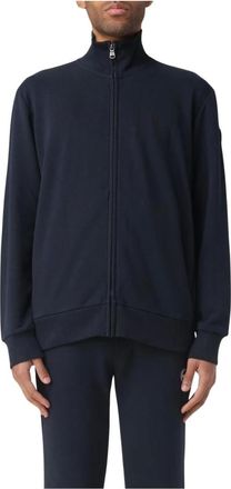 Colmar Hoodies & sweatvesten, Heren, Blauw, 2Xl, Katoen, Sweatshirt Activewear met Hoge Hals