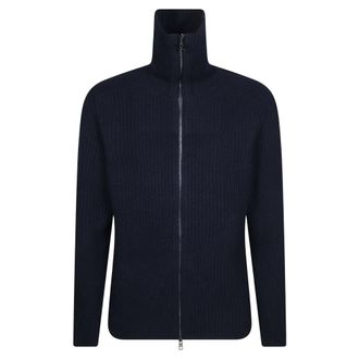 Tagliatore Heren, Truien, Blauw, Maat: S Wol
