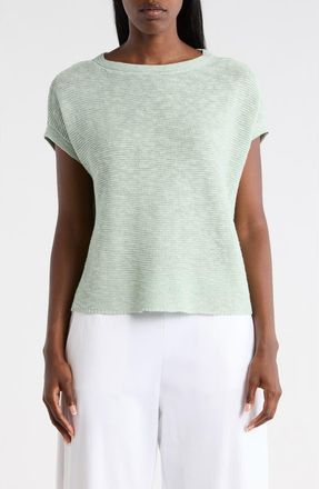 Eileen Fisher Bateau Neck Sweater in Absinthe at Nordstrom Rack, Size X-Large