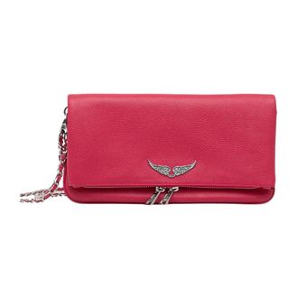 Zadig&Voltaire Borsa a tracolla in pelle Rock - - Bags - Donna - Rosa - ONE SIZE