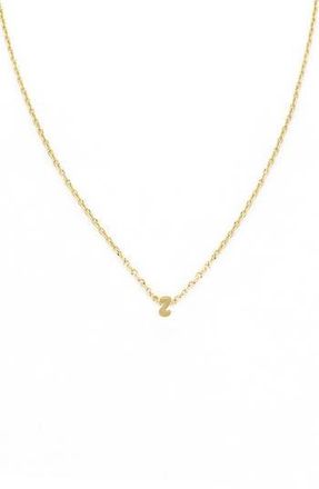Panacea Bubble Initial Necklace in Gold-Z at Nordstrom Rack