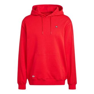adidas Mickey Mouse x Originals Appliqu Cotton Hoodies Asia Sizing Red IY2275