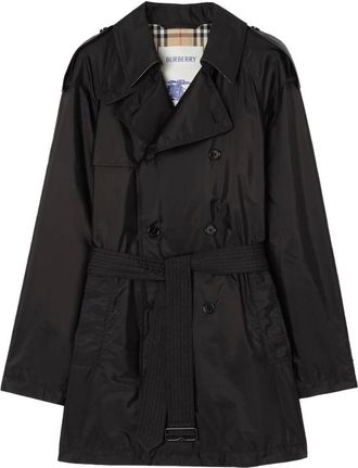 Burberry Mid-length Nylon Leadenham Trench Coat