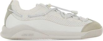 Moon Boot Moon Boot White Fabric Moonlight Sneakers