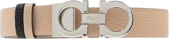Ferragamo Accessoires, Dames, Beige, 95 CM, Leer, Omkeerbare Riem