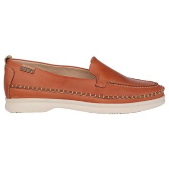 Pikolinos Leren Schoenen Gandia - Dames - Loafers - Bruin - 37 EU - Leer - Schoenen