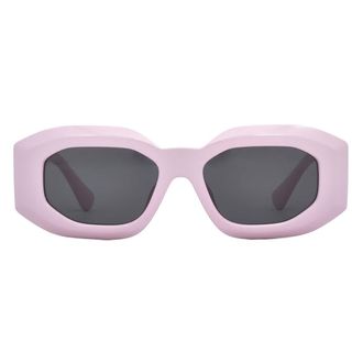 Versace Dark Grey Irregular Mens Sunglasses VE4425U 544087 53