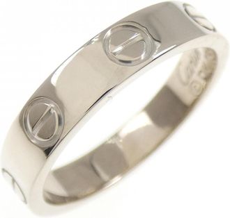 Cartier White Gold White Gold (18K) Band Ring (Pre-Owned)