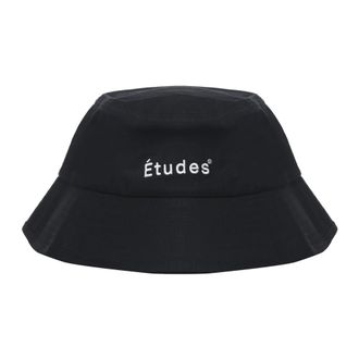 &Eacute;tudes Studio Logo Embroidered Bucket Hat - male - &Eacute;tudes - Accessories - Black - ONE SIZE - Accessories