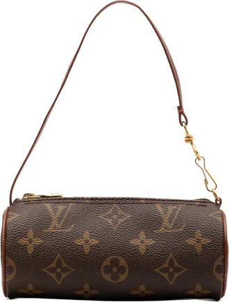 Louis Vuitton 1990-2020 Monogram Papillon Pochette handbag - Marrone