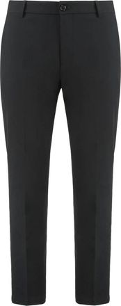 Department Five Slim Fit Zwarte Chino Broek - Heren - Slim Fit Broeken - Zwart - W34 - Katoen - Broeken