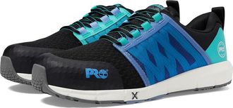 Timberland Radius Composite Safety Toe Womens Shoes Black/Aqua : 5.5 C - Medium, Textile