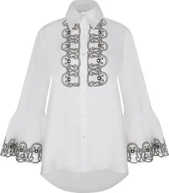 Anne Fontaine Doja Shirt in White at Nordstrom, Size 42