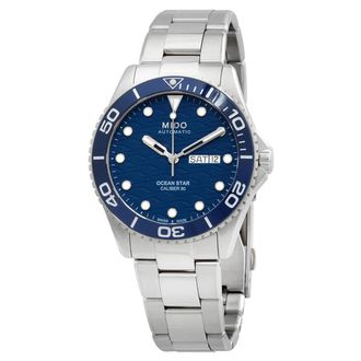 Mido Ocean Star Automatic Blue Dial Mens Watch M0424301104100