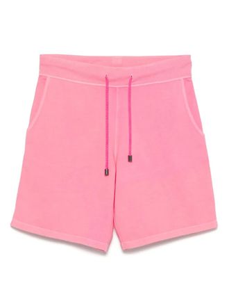 Juvia cotton-blend shorts - Pink