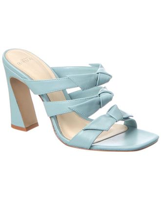 Alexandre Birman Lolita Square 90 Leather Sandal