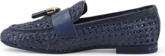 Frau 95T6 Moccasin - Dames - Loafers - Blauw - 39 EU - Leer - Schoenen