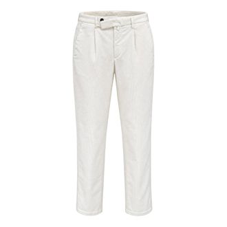 BRIGLIA 1949 Pantalone in velluto mille righe - - Trousers - Uomo - Beige - S