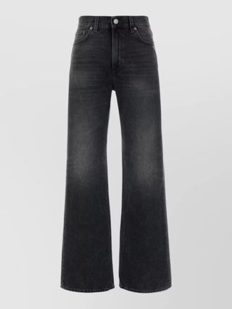Haikure denim wide-leg trousers