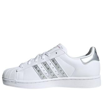 adidas (WMNS) adidas Superstar II White Metallic Silver JR4505