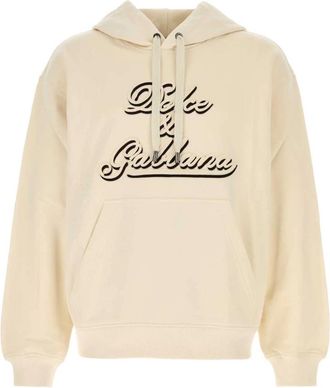 Dolce & Gabbana Jersey Hoodie - Heren - Hoodies - Geel - M - Hoodies & sweatvesten