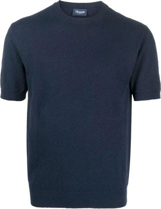 Drumohr Short Sleeve Crew-Neck Sweater