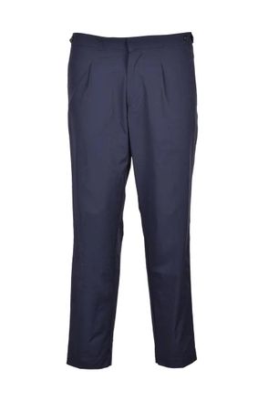 Officina 36 Technical Stretch Pants - Blue