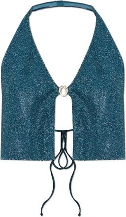 Os&eacute;ree Lumiere 90s Top - Dames - Tops zonder mouwen - Blauw - M - Tops