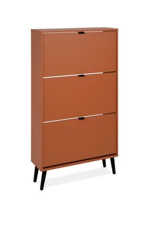 MID.YOU Mid.you Schuhkipper, Terracotta, Kunststoff, 70x125x24 cm, Kleinm&ouml;bel