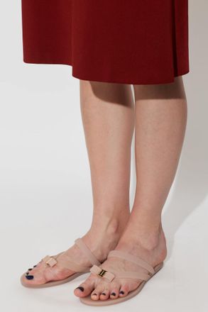 Ferragamo Rubber Flip-flops Jealsa, Womens, Pink
