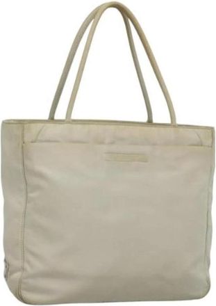 Prada Pre-owned Nylon prada-bags - Dames - Vintage Shopper - Beige - ONE Size - Nylon - Vintage