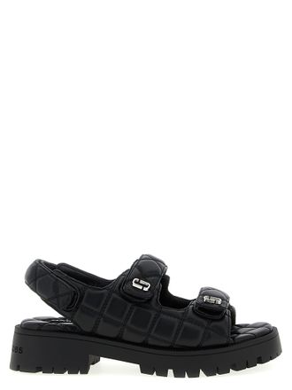 Marc Jacobs Black Lamb Leather Mid Heel Womens Pumps